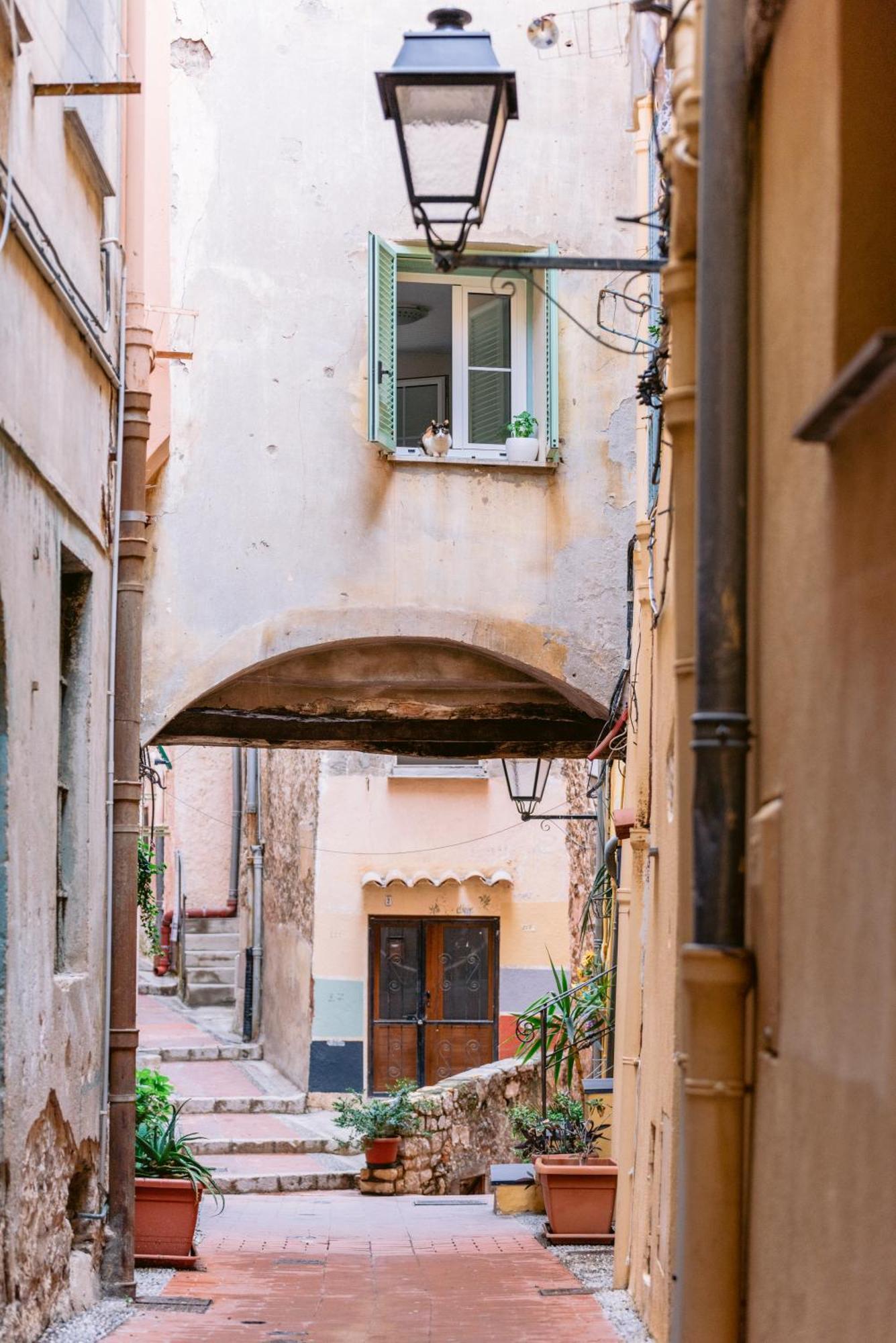 Ou Mentounasc - Duplex Vieille Ville Menton - Free Parking エクステリア 写真